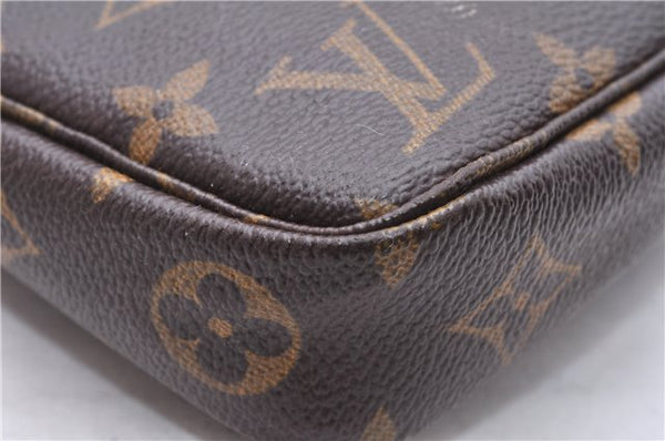 Authentic Louis Vuitton Monogram Pochette Accessoires Pouch M51980 LV Junk 2825E