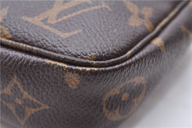 Authentic Louis Vuitton Monogram Pochette Accessoires Pouch M51980 LV Junk 2825E