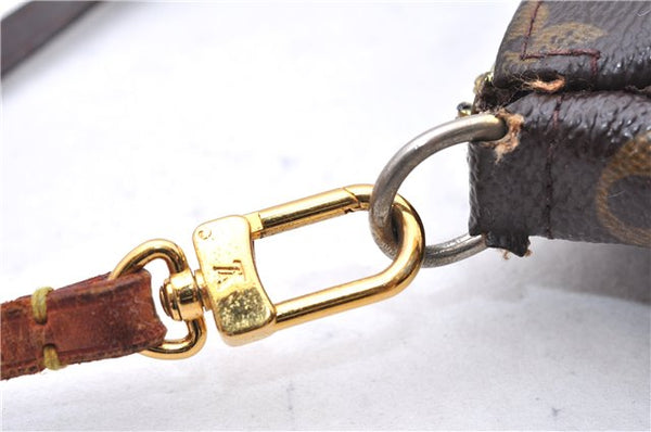 Authentic Louis Vuitton Monogram Pochette Accessoires Pouch M51980 LV Junk 2825E