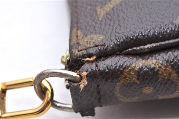 Authentic Louis Vuitton Monogram Pochette Accessoires Pouch M51980 LV Junk 2825E