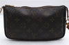 Authentic Louis Vuitton Monogram Pochette Accessoires Pouch M51980 LV 2826E