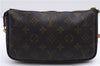 Authentic Louis Vuitton Monogram Pochette Accessoires Pouch M51980 LV 2826E