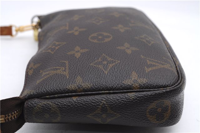 Authentic Louis Vuitton Monogram Pochette Accessoires Pouch M51980 LV 2826E