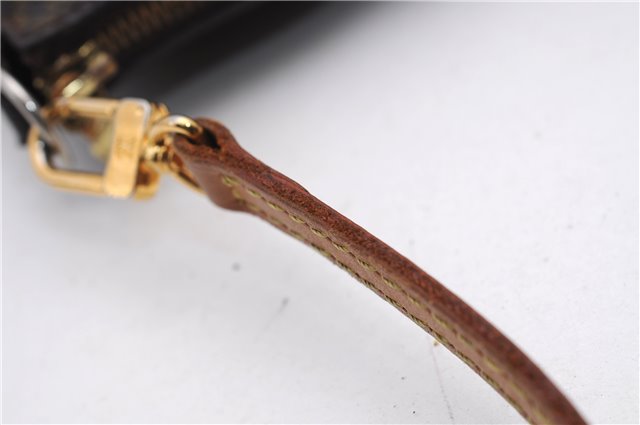 Authentic Louis Vuitton Monogram Pochette Accessoires Pouch M51980 LV 2826E