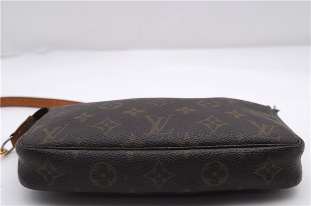 Authentic Louis Vuitton Monogram Pochette Accessoires Pouch M51980 LV 2826E
