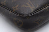 Authentic Louis Vuitton Monogram Pochette Accessoires Pouch M51980 LV 2826E