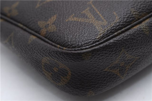 Authentic Louis Vuitton Monogram Pochette Accessoires Pouch M51980 LV 2826E