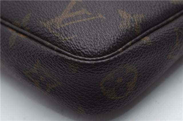Authentic Louis Vuitton Monogram Pochette Accessoires Pouch M51980 LV 2826E