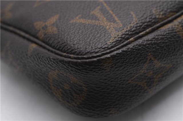 Authentic Louis Vuitton Monogram Pochette Accessoires Pouch M51980 LV 2826E