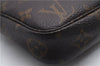 Authentic Louis Vuitton Monogram Pochette Accessoires Pouch M51980 LV 2826E