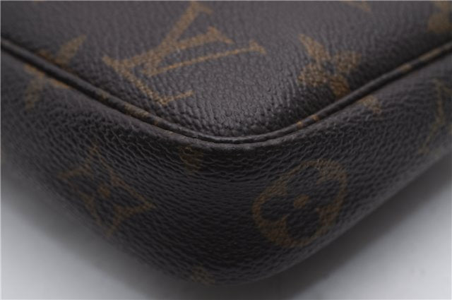 Authentic Louis Vuitton Monogram Pochette Accessoires Pouch M51980 LV 2826E