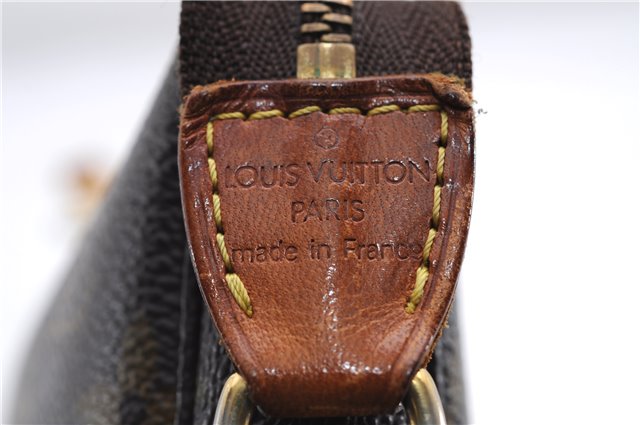 Authentic Louis Vuitton Monogram Pochette Accessoires Pouch M51980 LV 2826E