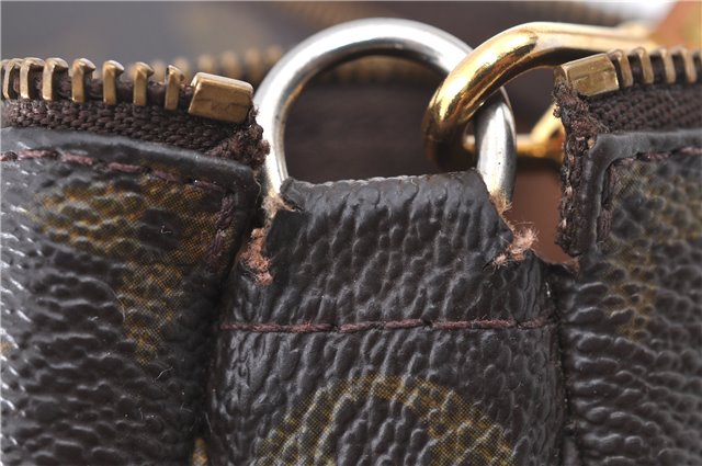 Authentic Louis Vuitton Monogram Pochette Accessoires Pouch M51980 LV 2826E