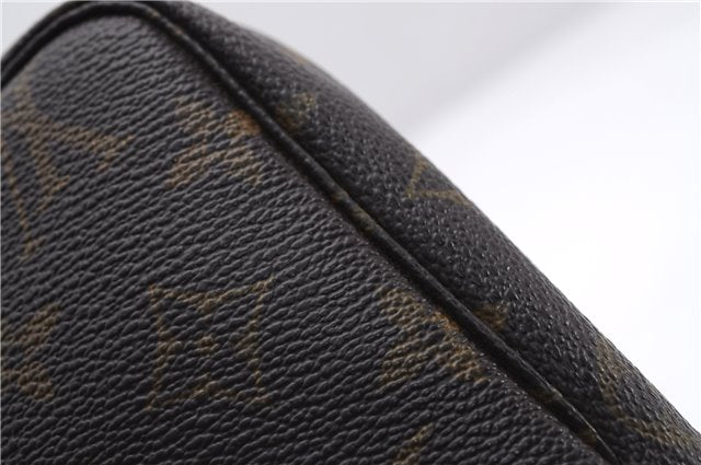 Authentic Louis Vuitton Monogram Pochette Accessoires Pouch M51980 LV 2826E