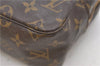 Auth Louis Vuitton Monogram Trousse Toilette 28 Clutch Hand Bag M47522 LV 2827D