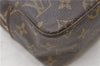 Auth Louis Vuitton Monogram Trousse Toilette 28 Clutch Hand Bag M47522 LV 2827D