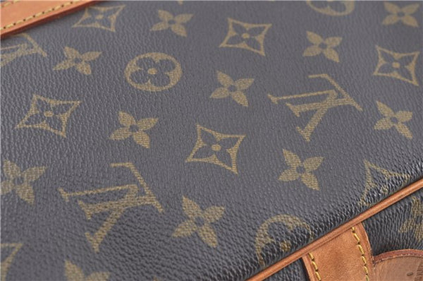 Auth Louis Vuitton Monogram Porte Documents Voyage Briefcase M53361 LV 2829B