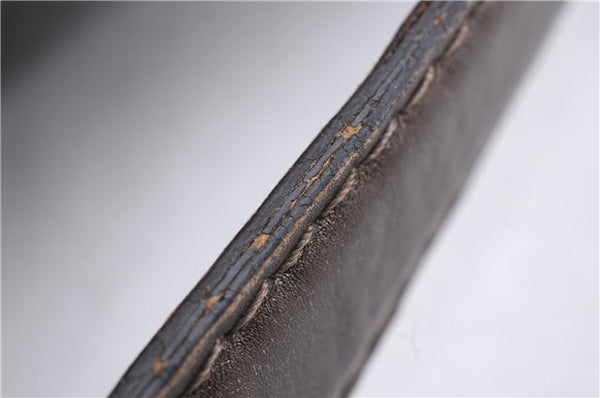 Authentic GUCCI Guccissima Heart Bit Shoulder Bag GG Leather 269958 Brown 2830E