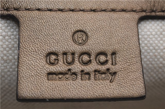 Authentic GUCCI Guccissima Heart Bit Shoulder Bag GG Leather 269958 Brown 2830E