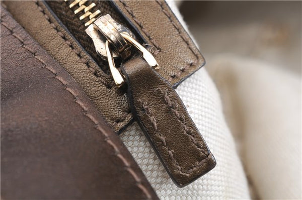 Authentic GUCCI Guccissima Heart Bit Shoulder Bag GG Leather 269958 Brown 2830E