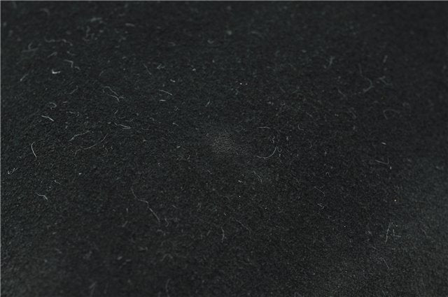 Authentic GUCCI Vintage Tote Hand Bag Suede Leather Green Junk 2831E