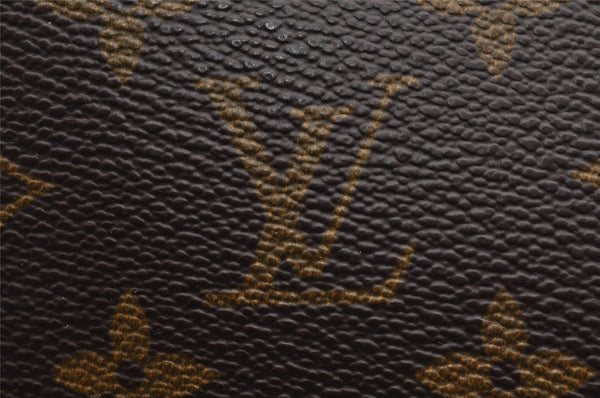 Auth Louis Vuitton Monogram Poche Toilette 26 Cosmetics Pouch Old Model LV 2831I