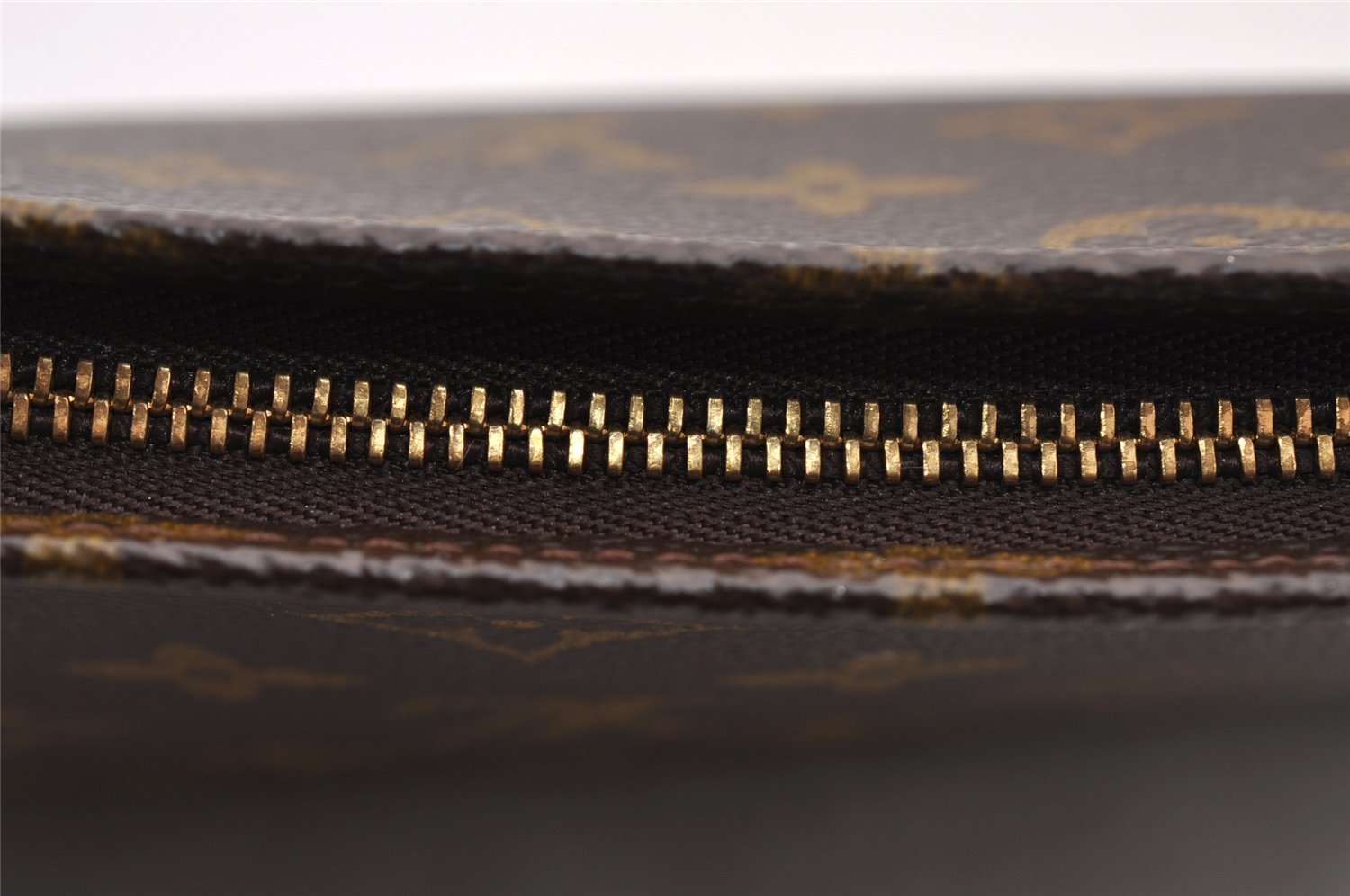 Auth Louis Vuitton Monogram Poche Toilette 26 Cosmetics Pouch Old Model LV 2831I