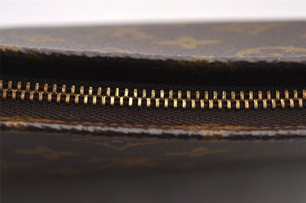 Auth Louis Vuitton Monogram Poche Toilette 26 Cosmetics Pouch Old Model LV 2831I