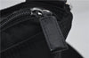 Authentic PRADA Nylon Vela Sport Leather Shoulder Cross Bag BT0175 Black 2832E