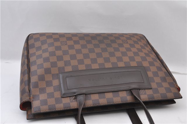 Authentic Louis Vuitton Damier Parioli PM Shoulder Tote Bag N51123 LV 2832F