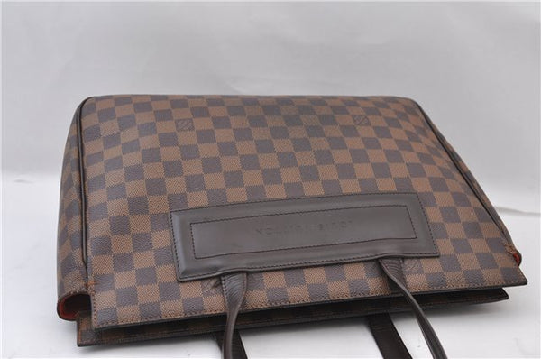 Authentic Louis Vuitton Damier Parioli PM Shoulder Tote Bag N51123 LV 2832F