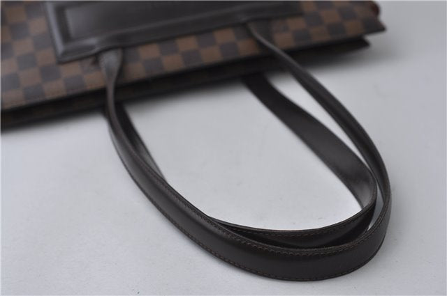 Authentic Louis Vuitton Damier Parioli PM Shoulder Tote Bag N51123 LV 2832F