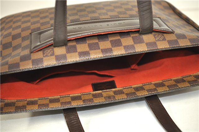 Authentic Louis Vuitton Damier Parioli PM Shoulder Tote Bag N51123 LV 2832F