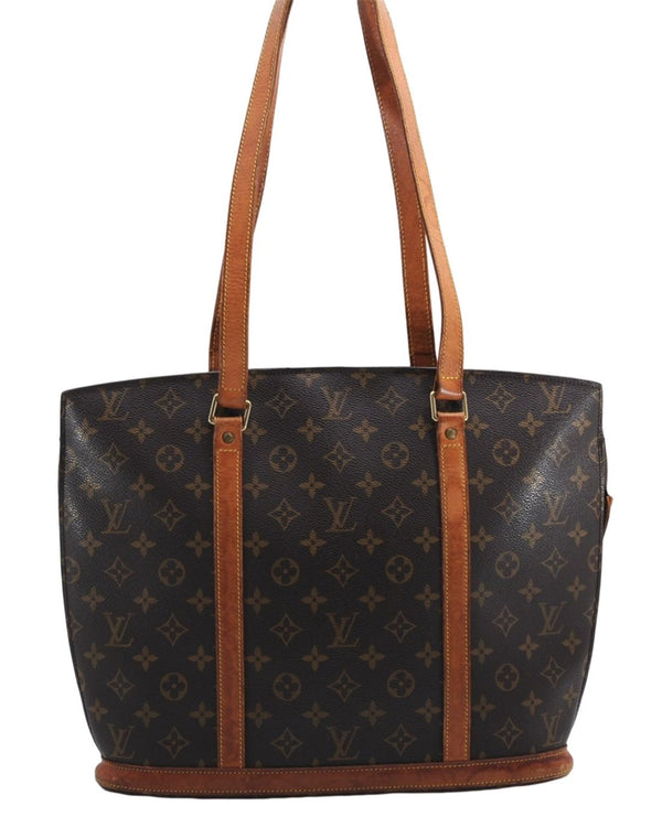 Authentic Louis Vuitton Monogram Babylone Shoulder Tote Bag M51102 LV 2834E