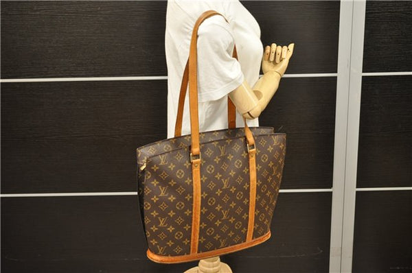Authentic Louis Vuitton Monogram Babylone Shoulder Tote Bag M51102 LV 2834E