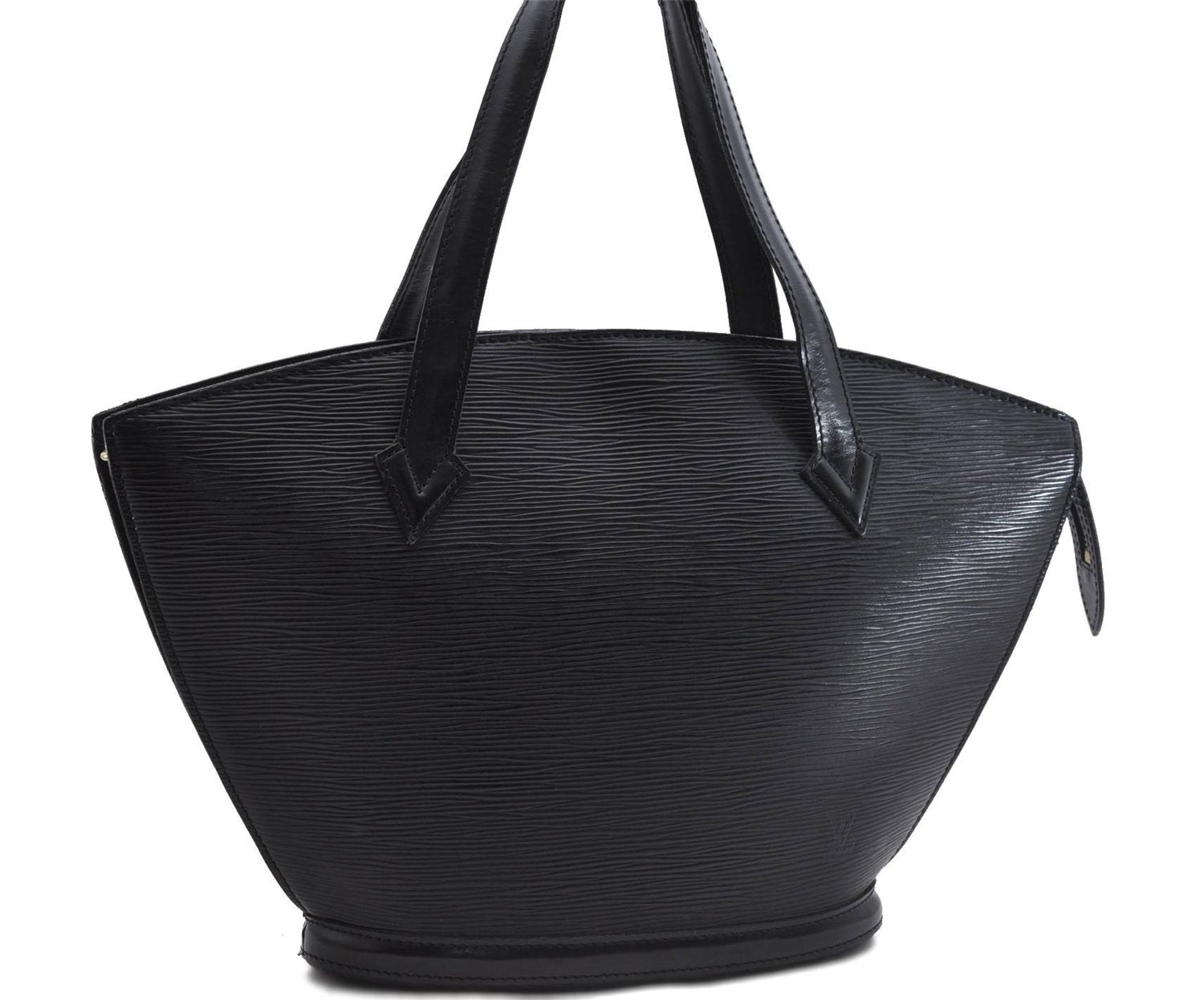 Authentic Louis Vuitton Epi Saint Jacques Hand Bag Black M52272 LV 2835D