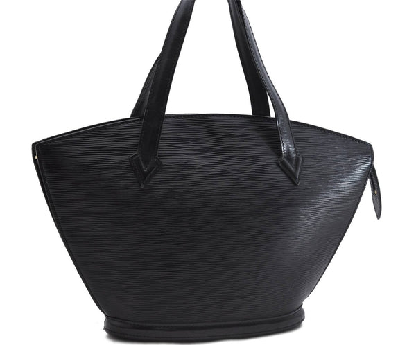 Authentic Louis Vuitton Epi Saint Jacques Hand Bag Black M52272 LV 2835D