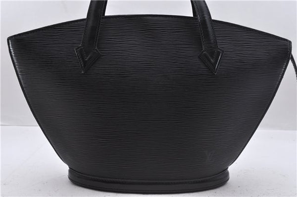 Authentic Louis Vuitton Epi Saint Jacques Hand Bag Black M52272 LV 2835D