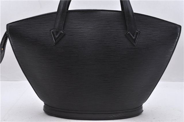 Authentic Louis Vuitton Epi Saint Jacques Hand Bag Black M52272 LV 2835D