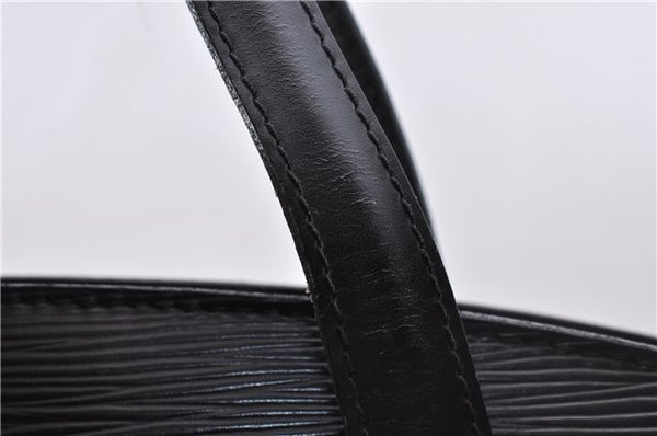 Authentic Louis Vuitton Epi Saint Jacques Hand Bag Black M52272 LV 2835D