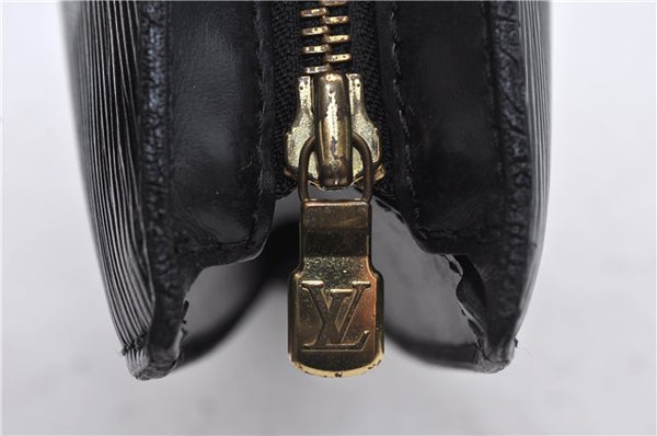 Authentic Louis Vuitton Epi Saint Jacques Hand Bag Black M52272 LV 2835D