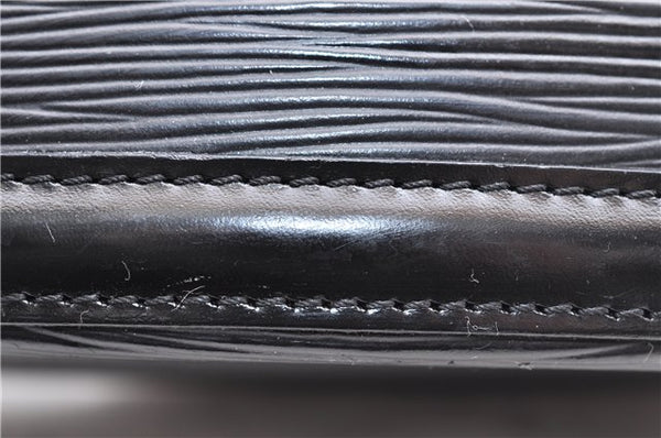 Authentic Louis Vuitton Epi Saint Jacques Hand Bag Black M52272 LV 2835D