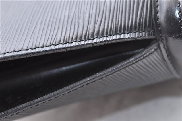 Authentic Louis Vuitton Epi Saint Jacques Hand Bag Black M52272 LV 2835D