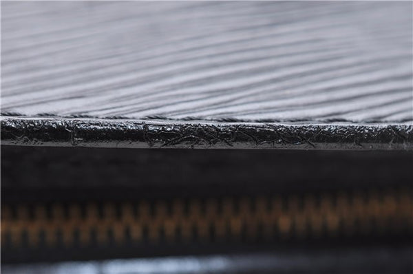 Authentic Louis Vuitton Epi Saint Jacques Hand Bag Black M52272 LV 2835D