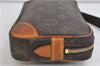 Auth Louis Vuitton Monogram Marly Dragonne PM Clutch Hand Bag M51827 LV 2836D