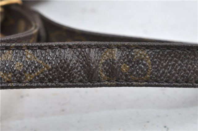 Auth Louis Vuitton Monogram Marly Dragonne PM Clutch Hand Bag M51827 LV 2836D