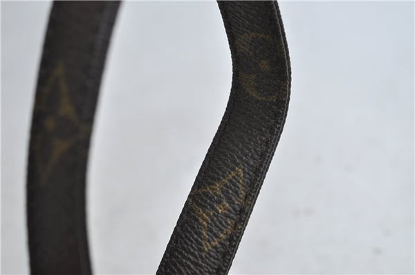 Auth Louis Vuitton Monogram Marly Dragonne PM Clutch Hand Bag M51827 LV 2836D