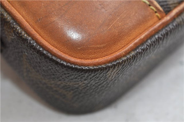 Auth Louis Vuitton Monogram Marly Dragonne PM Clutch Hand Bag M51827 LV 2836D