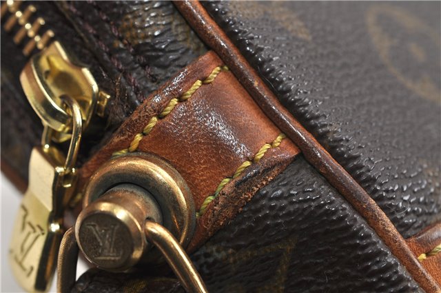 Auth Louis Vuitton Monogram Marly Dragonne PM Clutch Hand Bag M51827 LV 2836D