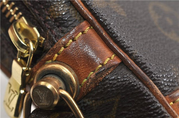 Auth Louis Vuitton Monogram Marly Dragonne PM Clutch Hand Bag M51827 LV 2836D